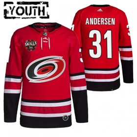 Camisola Carolina Hurricanes Frederik Andersen 31 2022 NHL All-Star Skills Authentic - Criança